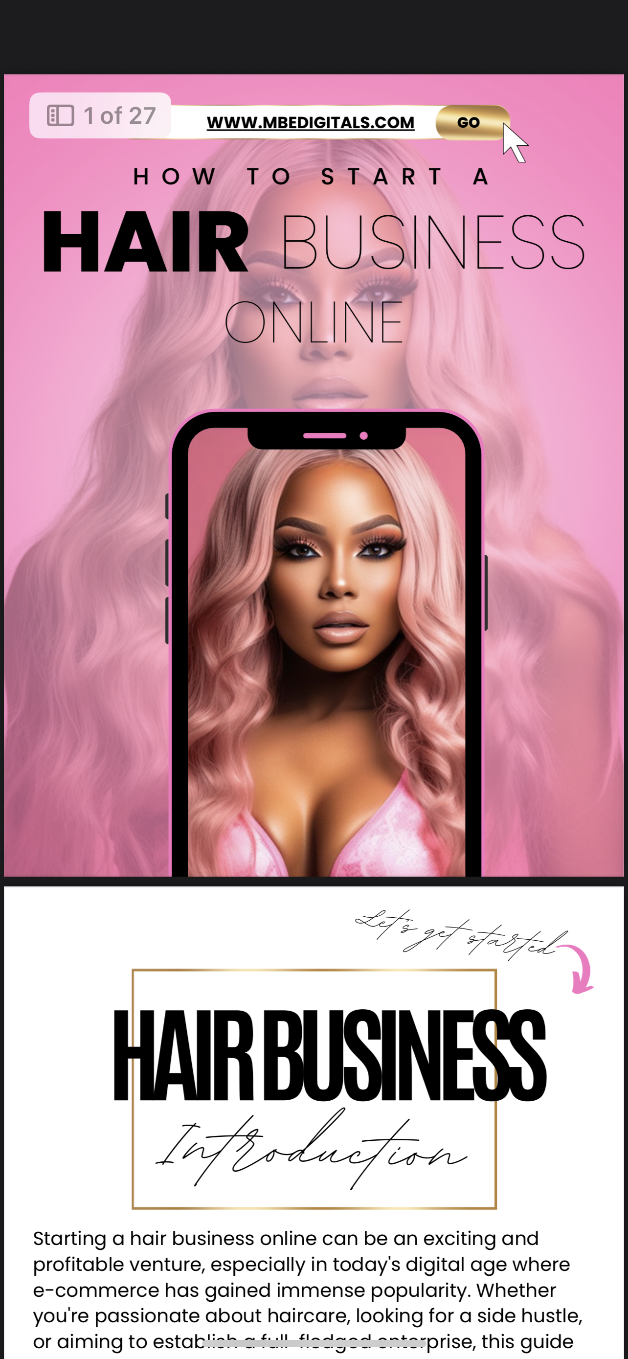 OUR DIGITAL WIG EBOOK, #1