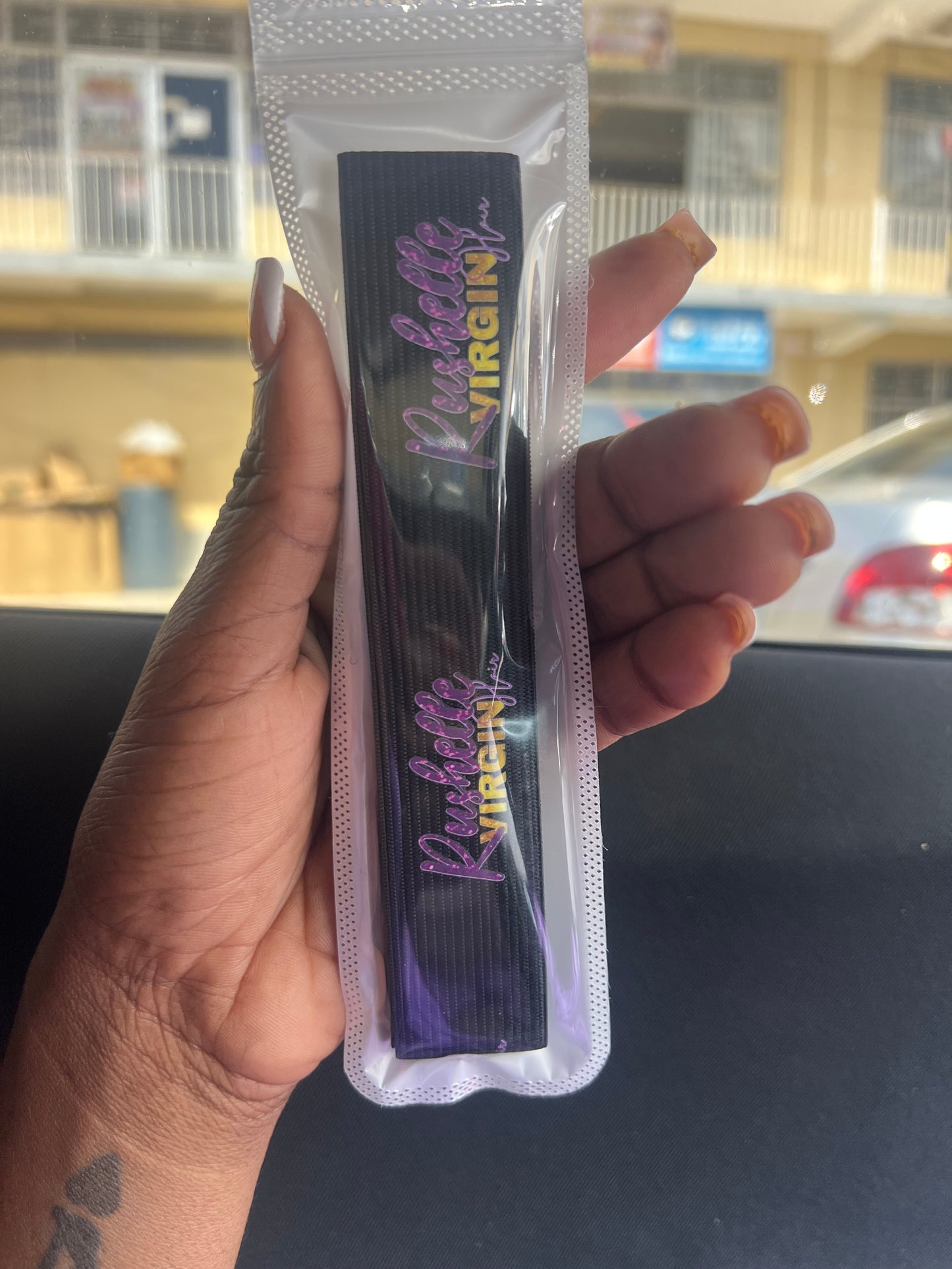 Wig band holder Rushellevirginhair stamp