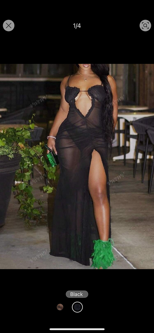 Party night , hot girl vacation dress