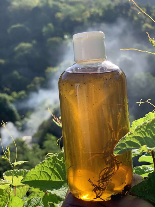The real Hair growth oil naturally made 4oz