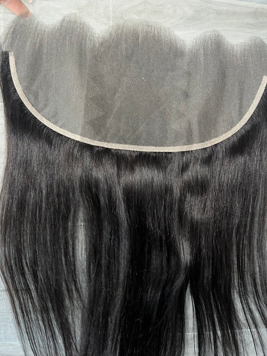 18” inch 13*6 straight human frontal