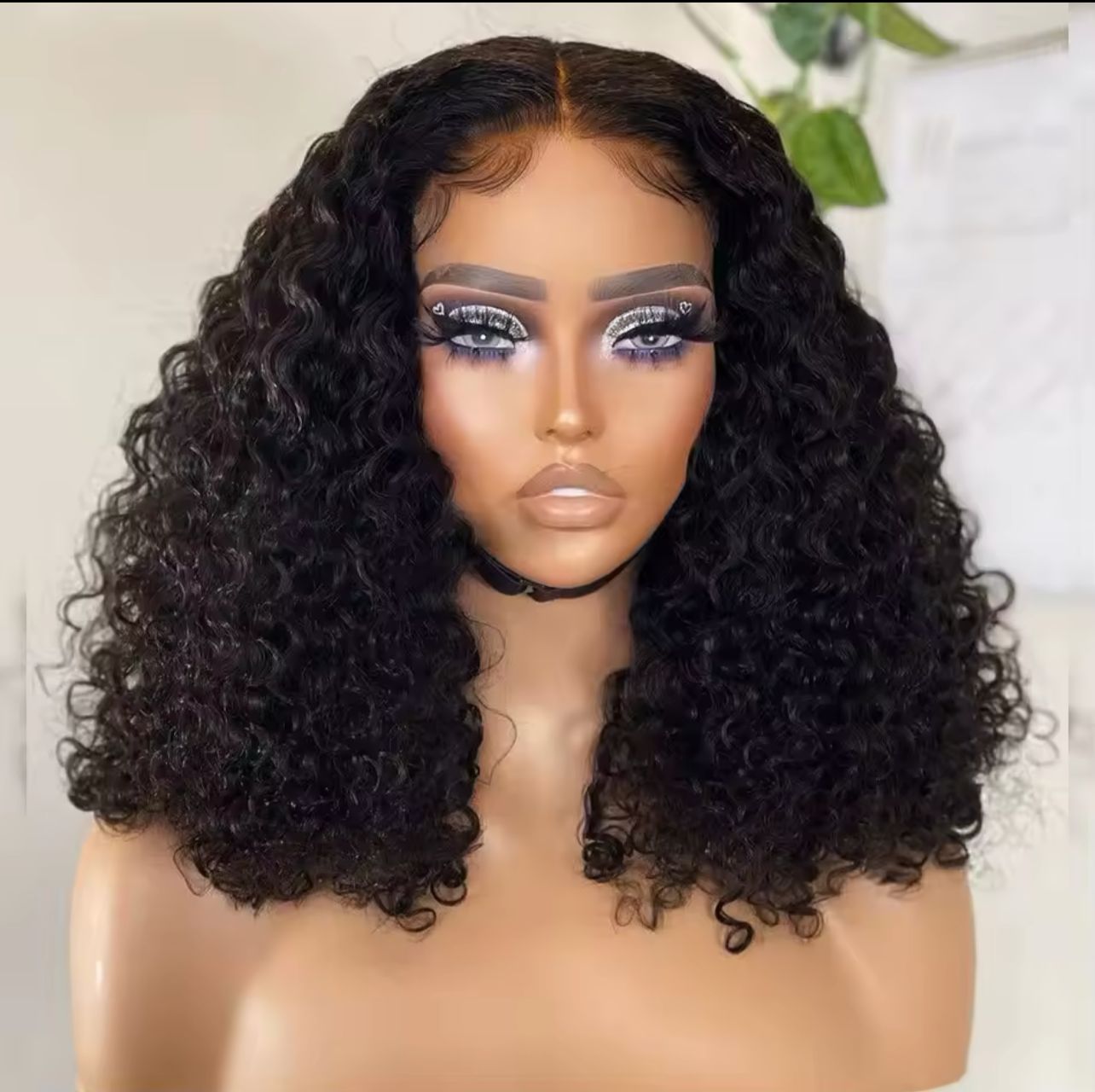 16” inch Brazilian Loose Deep Water Wave 13x4 Lace Frontal Human Hair Wigs Transparent 4x4 Curly Short Bob Wig 200% Density $18,000 JMD