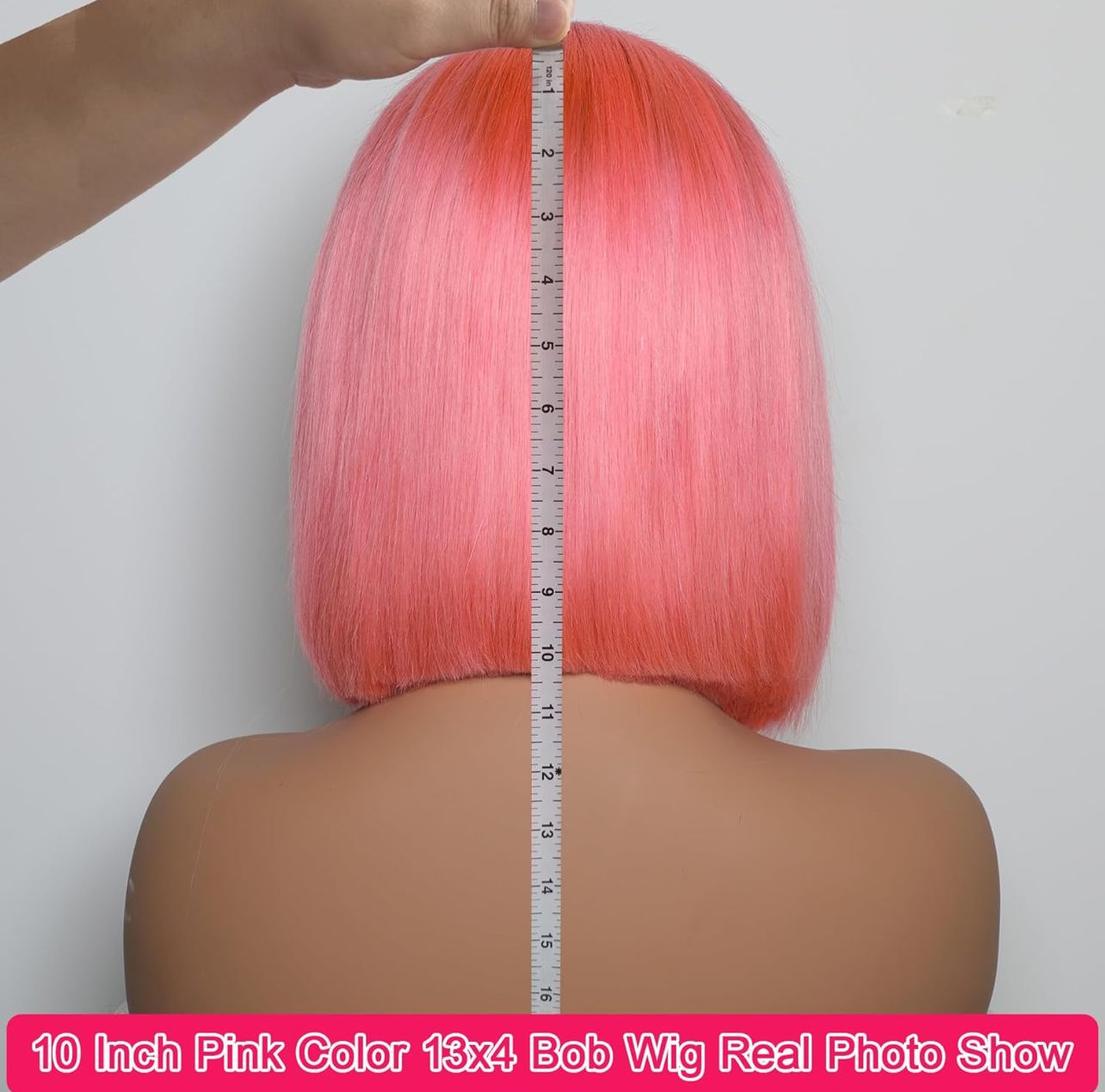 10” Pink Bob Wig Human Hair 13x4 Lace Frontal Human Hair Wigs 180% Density Pink Wig Human Hair for Black Women Pre Plucked Brazilian Virgin Human Hair Short Bob Wigs Human Hair 10 Inch Pink Lace Bob Wig $11,000 JMD